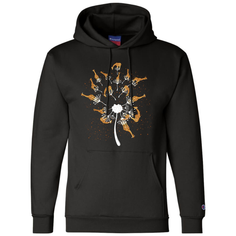 Limited Edition Funny Dandelion Zoo Animal Africa Champion Hoodie by rebeccacameron | Artistshot