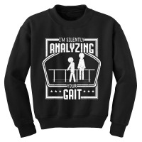 Physical Therapy Gait Analyzing Physiotherapy Ther Youth Sweatshirt | Artistshot