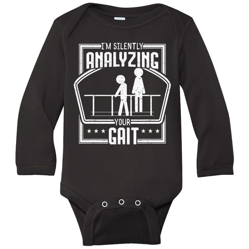 Physical Therapy Gait Analyzing Physiotherapy Ther Long Sleeve Baby Bodysuit by genousuv | Artistshot