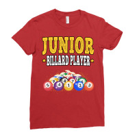 Junior Billard Player Pool Billiardplayers (1) Ladies Fitted T-shirt | Artistshot