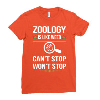 Funny Cant Stop Zoology Zoologist 80s Ladies Fitted T-shirt | Artistshot