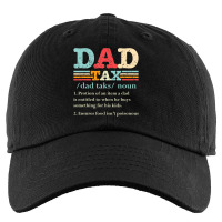 Mens Dad Tax Funny Dad Tax Definition Father's Day Kids Cap | Artistshot