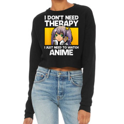 Anime Art For Women Teen Girls Men Anime Merch Anime Lovers T Shirt Cropped Sweater Designed By Kileyashleig
