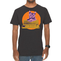 Cool Cat Synthesizer Music Producer Design Vintage T-shirt | Artistshot