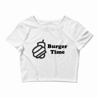 Burger Time Crop Top | Artistshot