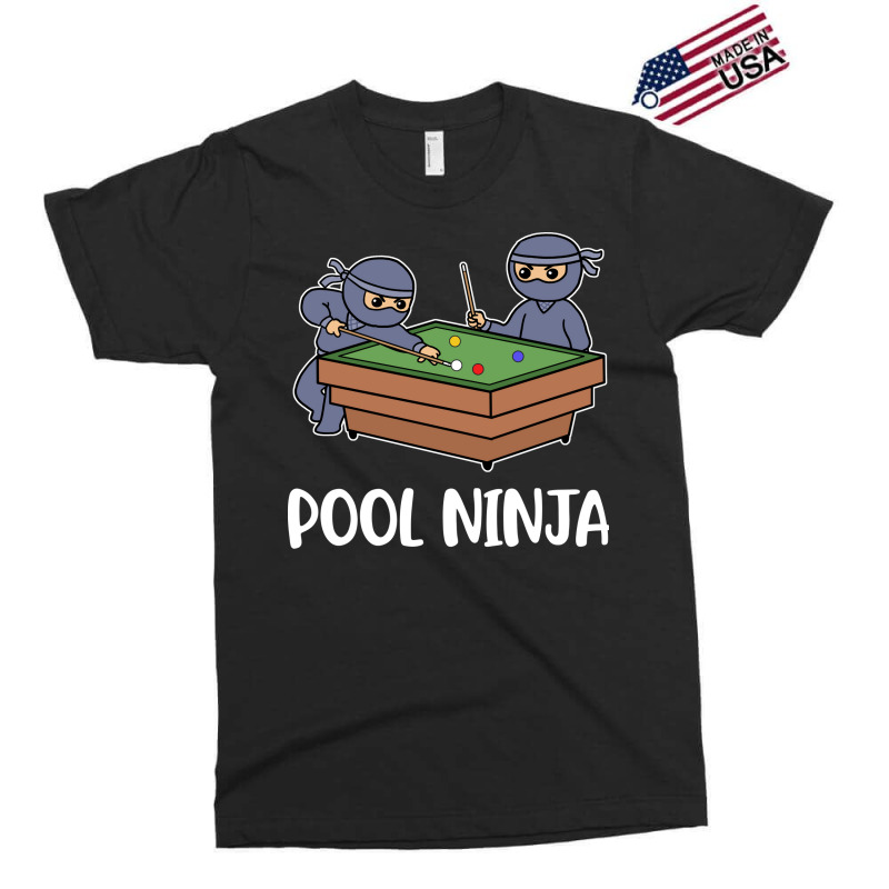 Pool Ninja Funny Billiards Gift Exclusive T-shirt | Artistshot