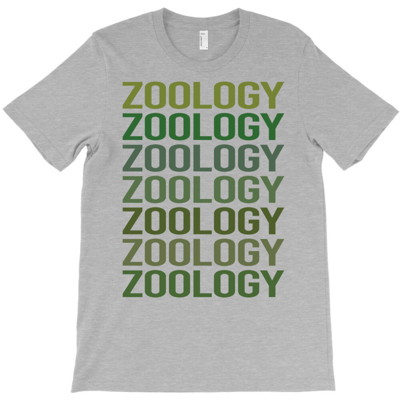 Green Text Zoology Zoologist Aesthetic T-shirt | Artistshot