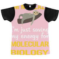 Funny Lazy Molecular Biology Aesthetic Graphic T-shirt | Artistshot