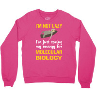 Funny Lazy Molecular Biology Aesthetic Crewneck Sweatshirt | Artistshot