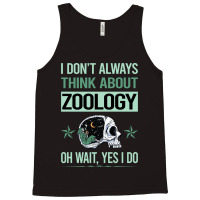 Funny Skeleton Yes I Do Zoology Zoologist Humor Tank Top | Artistshot