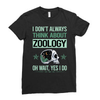 Funny Skeleton Yes I Do Zoology Zoologist Humor Ladies Fitted T-shirt | Artistshot