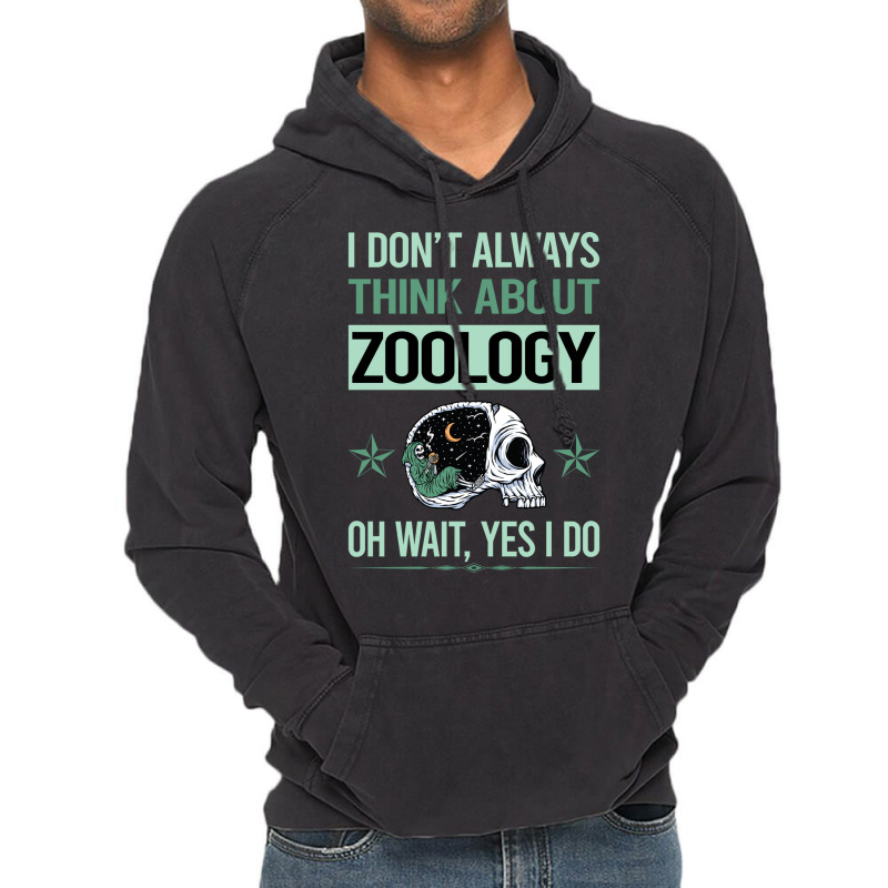 Funny Skeleton Yes I Do Zoology Zoologist Humor Vintage Hoodie by hsiangkididiq | Artistshot