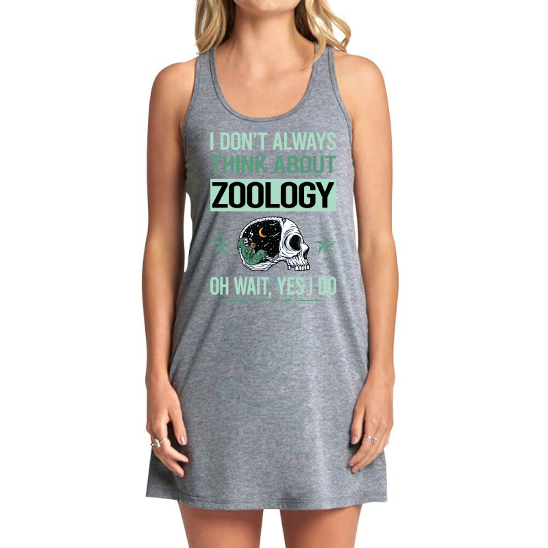 Funny Skeleton Yes I Do Zoology Zoologist Humor Tank Dress by hsiangkididiq | Artistshot