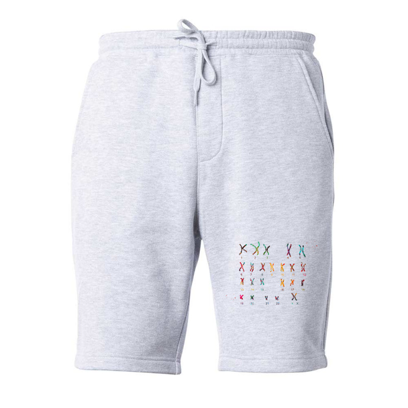 Female Chromosome Idiogram Aesthetic Fleece Short | Artistshot