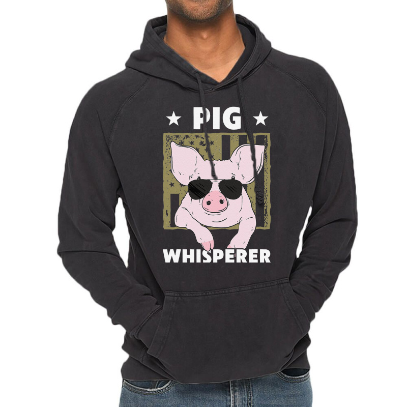 I Just Really Love Pigs Ok? Hog Lover Cute Farmer Vintage Hoodie | Artistshot