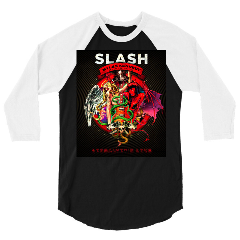 Guitarist Slash 3/4 Sleeve Shirt by dedeyrii | Artistshot