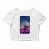 Laandscape Tree Design Crop Top | Artistshot