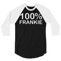 Frankie Name Grandfather Wall Clocks For Living Ro 3/4 Sleeve Shirt | Artistshot