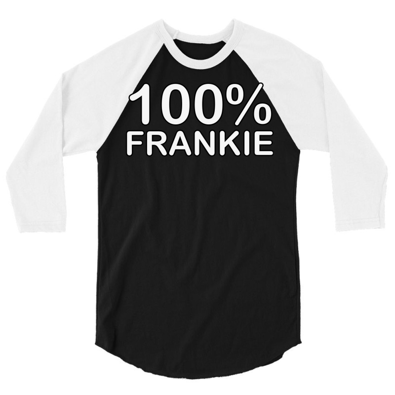 Frankie Name Grandfather Wall Clocks For Living Ro 3/4 Sleeve Shirt | Artistshot