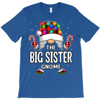 The Big Sister Gnome Matching Family Christmas Red T-shirt | Artistshot