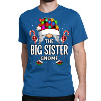 The Big Sister Gnome Matching Family Christmas Red Classic T-shirt | Artistshot