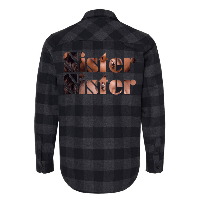 Sister Sister Cute Flannel Shirt by kuranaszondyv | Artistshot