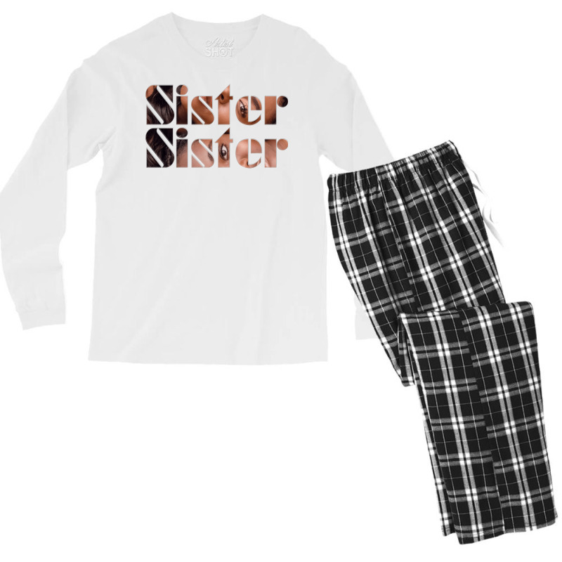 Sister Sister Cute Men's Long Sleeve Pajama Set by kuranaszondyv | Artistshot