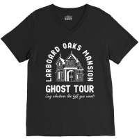 I Think You Should Leave Ghost Tour Sweatshirt V-neck Tee | Artistshot