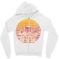 Sunset Chemistry Rack Grunge Music Zipper Hoodie | Artistshot