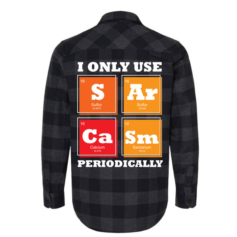 Sarcasm Biology Science Aesthetic Flannel Shirt | Artistshot