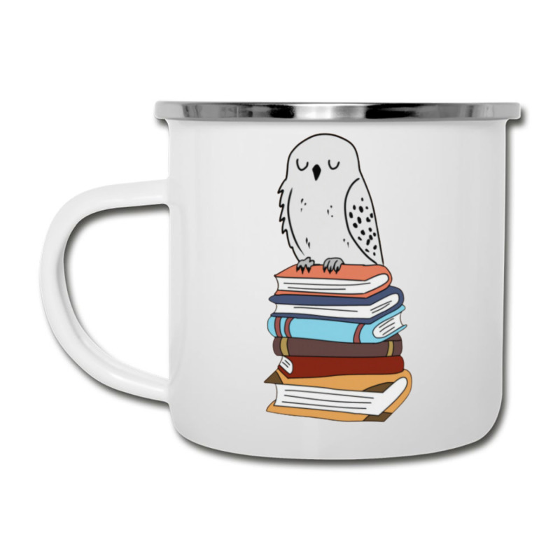 Magic Owl On Books 15 Camper Cup | Artistshot