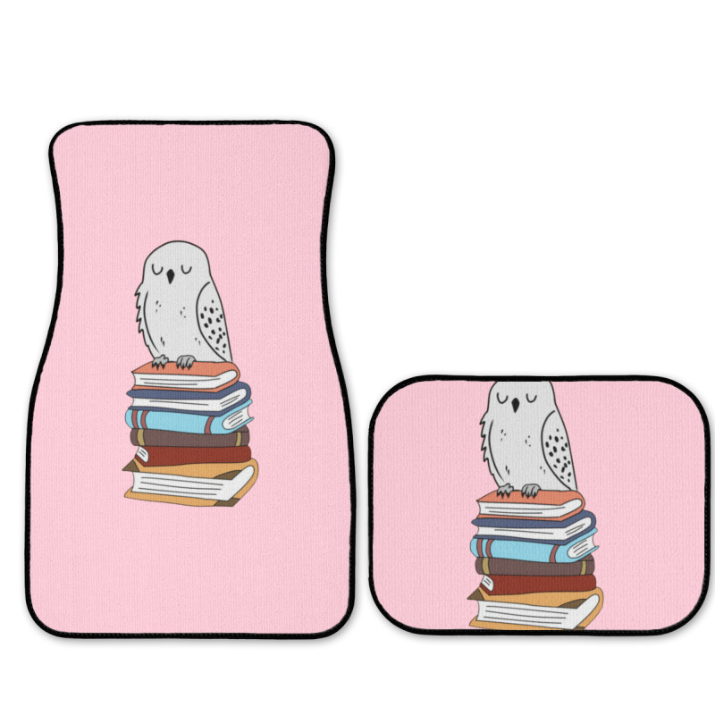 Magic Owl On Books 15 Full Set Car Mats | Artistshot