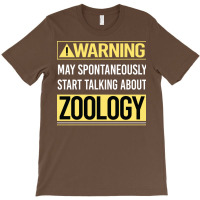 Warning About Zoology Zoologist Aesthetic T-shirt | Artistshot