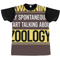 Warning About Zoology Zoologist Aesthetic Graphic T-shirt | Artistshot