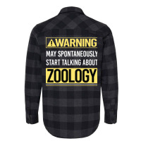 Warning About Zoology Zoologist Aesthetic Flannel Shirt | Artistshot