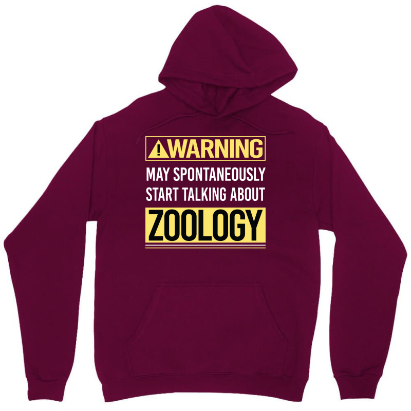 Warning About Zoology Zoologist Aesthetic Unisex Hoodie | Artistshot