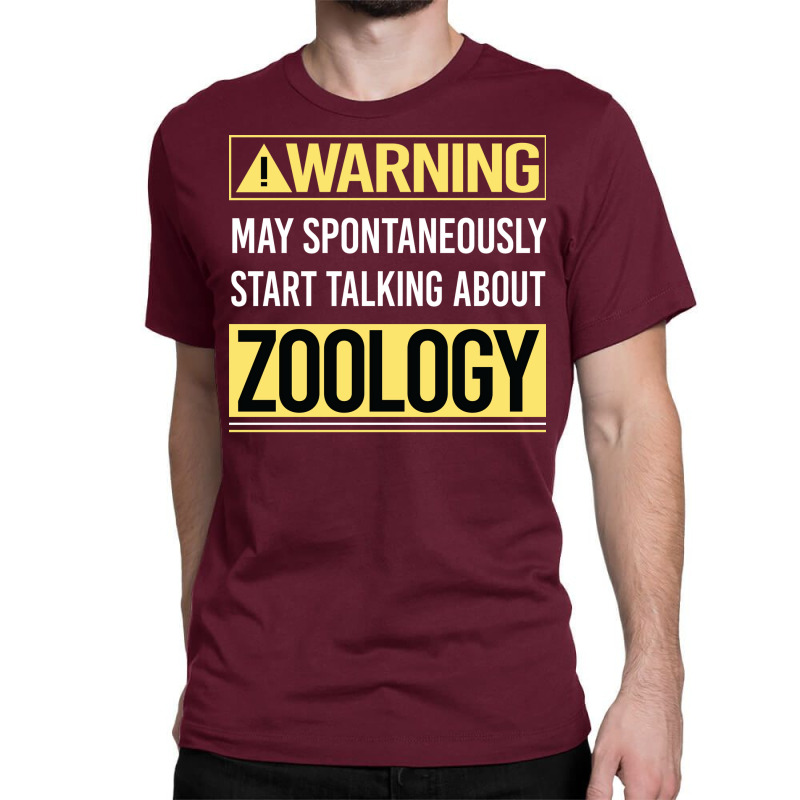 Warning About Zoology Zoologist Aesthetic Classic T-shirt | Artistshot