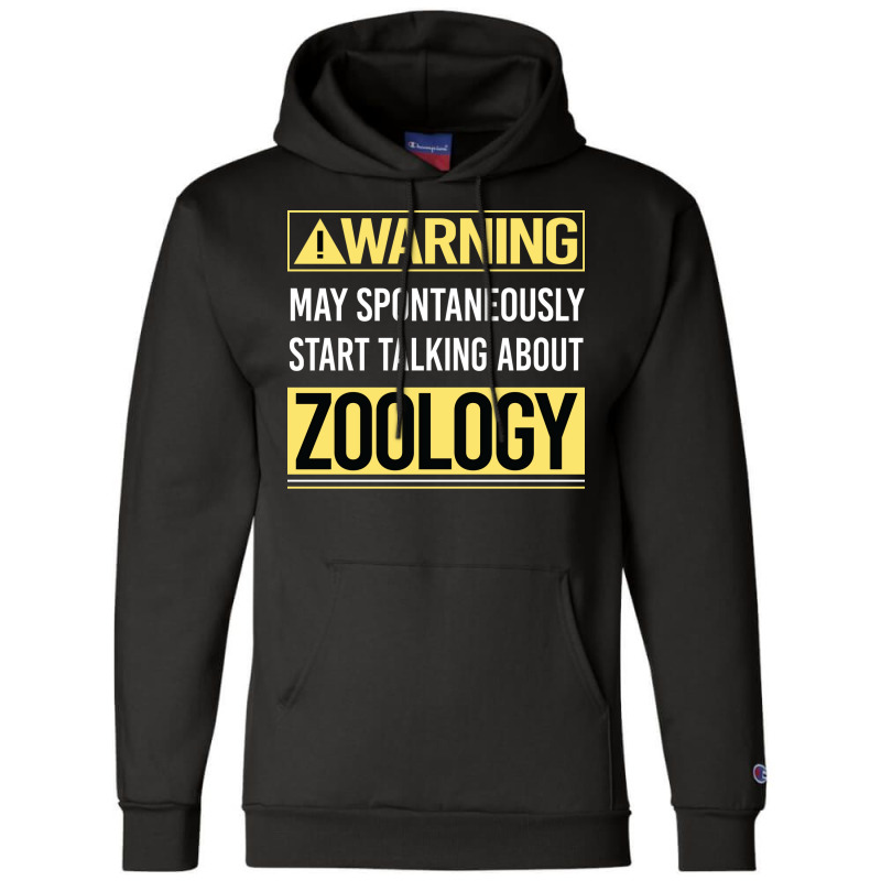 Warning About Zoology Zoologist Aesthetic Champion Hoodie | Artistshot