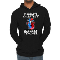 Worlds Greatest Biology Teacher Summer Lightweight Hoodie | Artistshot