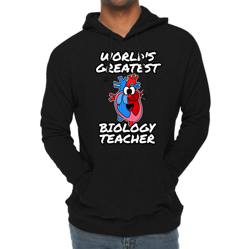 Worlds Greatest Biology Teacher Summer Lightweight Hoodie by limverjobetg | Artistshot