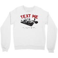 Text Me  Morse Code Key  Ham Radio T Shirt Crewneck Sweatshirt | Artistshot