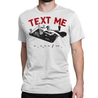 Text Me  Morse Code Key  Ham Radio T Shirt Classic T-shirt | Artistshot