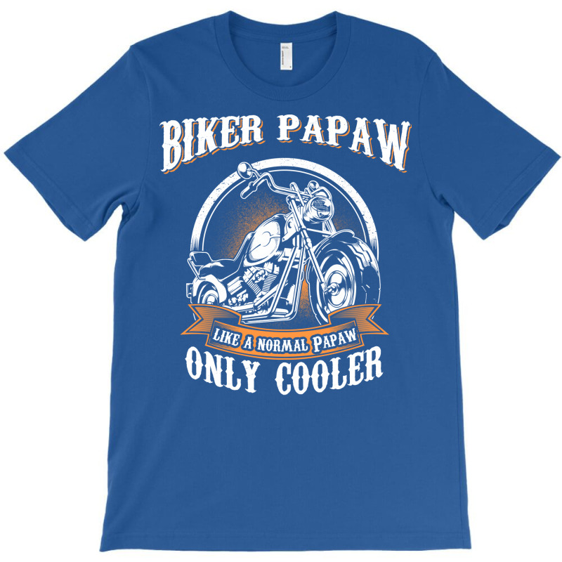 Only Cool Papaw Rides Motorcycles T  Rider Gift St T-shirt | Artistshot