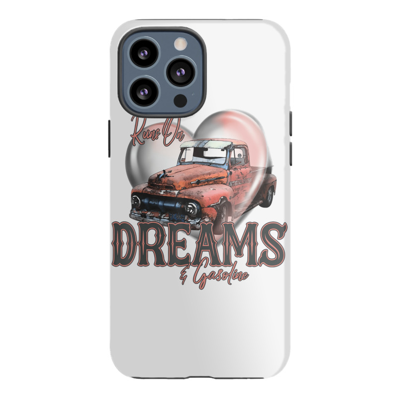 Runs On Dreams And Gasoline Farm Truck Retro Count Iphone 13 Pro Max Case | Artistshot