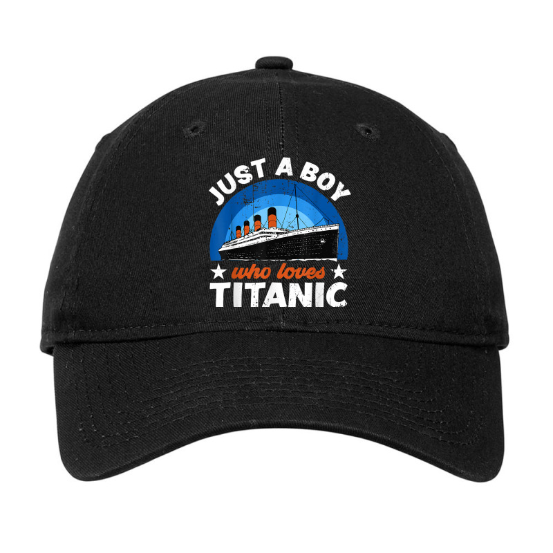 For Boys Who Just Love The Rms Titanic Adjustable Cap | Artistshot