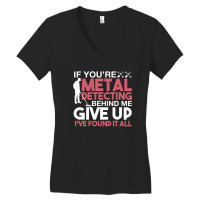 Funny Metal Detecting 1 Women's V-neck T-shirt | Artistshot