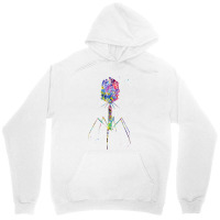 Bacteriophage Blue Unisex Hoodie | Artistshot