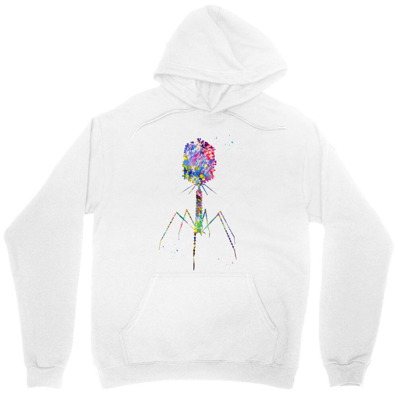 Bacteriophage Blue Unisex Hoodie by trivysefad5 | Artistshot