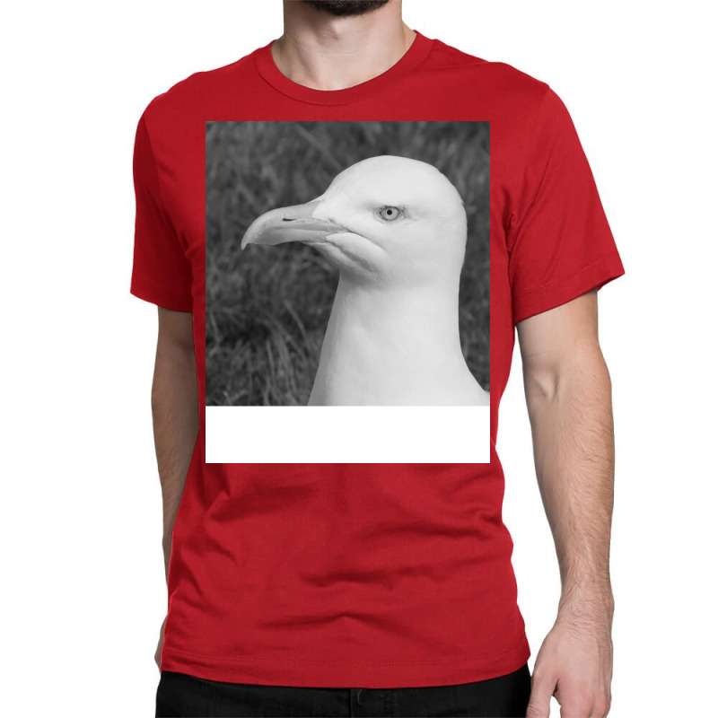 Black And White Bird Nostalgia Classic T-shirt by malikkkaculaw | Artistshot