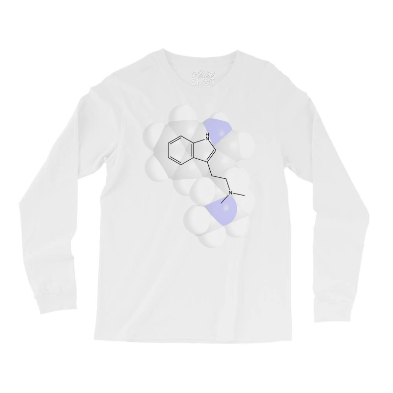 Dmt Molecule Chemistry Hipster Long Sleeve Shirts | Artistshot